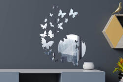 Walplus Sticker Butterfly Mirror Wall Art and Butterflies
