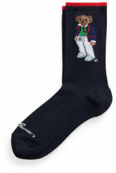 Ralph Lauren Hosszú női zokni Spring Bear 455942325002 Sötétkék (Spring Bear 455942325002)