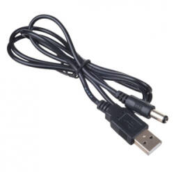Akyga USB - DC 5.5 x 2.5 mm kábel (AK-DC-04) - aqua