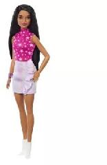 Mattel Mattel: Barbie: Fashionista 65. évfordulós baba csillagos pink topban (HRH13)