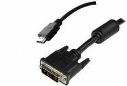 Goobay DVI kábel DVI M (Single Link)/ HDMI 1m (51579)