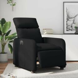 vidaXL fekete műbőr elektromos dönthető fotel (3206735) - pepita