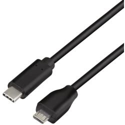 LogiLink KAB USB-C > Micro-USB (ST-ST) 0, 5m LogiLink Black (CU0196) (CU0196)