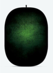 GODOX Zöld-Absztrakt Mintás Fotó-Stúdió Háttér -150x200 cm Összecsukható