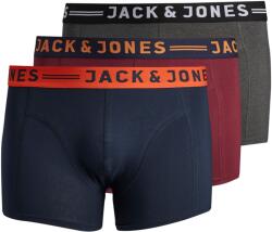 Jack & Jones Plus Boxeralsók kék, szürke, piros, Méret XXL