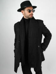  Zapana Férfi gyapjú kabát Boston fekete XL XL