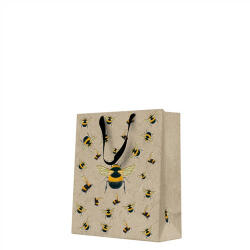 Paw Dancing Bees papír ajándéktáska medium 20x25x10cm (AGB1027203)