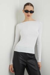 Abercrombie & Fitch hosszú ujjú női, fehér - fehér XL - answear - 11 990 Ft