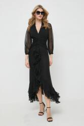 Luisa Spagnoli ruha fekete, midi, harang alakú - fekete 38