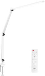 ETA Lampa de masa ETA 2893 90010, 10 W, LED, brat flexibil, reglare intensitate lumina, telecomanda, alb (ETA289390010) - mobiplaza