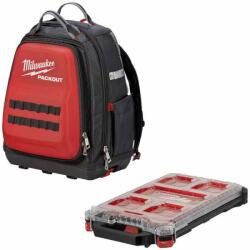 Milwaukee Packout hátizsák+keskeny rendszerező készlet (MI-4932493621)