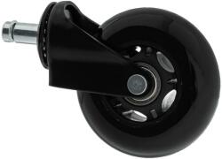 Rauman Irodai kerekek Ergo Wheel, 5 db, fekete
