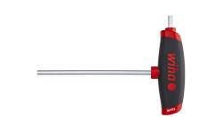 Wiha ComfortGrip imbuszkulcs T-markolattall hatlapú, oldalkihajtással, matt krómozású 10.0 mm (45439) (45439)