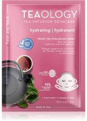 Teaology Face Mask Peach Tea Hyaluronic mască textilă hidratantă 21 ml