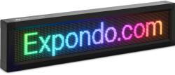 Singercon LED tábla - 192 x 32 színes LED - 67 x 19 cm - a következőn keresztül programozható: iOS / Android (SIN-ALD-3000)