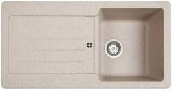 Teka Chiuveta bucatarie Teka Kea 45B TG 1B 1D Sandbeige, reversibila, 1 cuva, 1 picurator (Kea 45B TG 1B 1D Sandbeige) Chiuveta