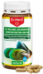 Dr. Herz új-zélandi zöldkagyló koncentrátum 500mg kapszula 150db - greenpatika