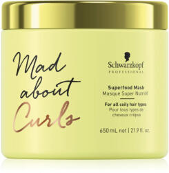 Schwarzkopf Mad About Curls Superfood maszk göndör hajra 650 ml