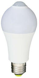 OPTONICA mozgásérzékelős A60 led izzó E27 7W 560lm 4500K nappali fehér 1711 (1711) - optonica