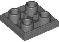 LEGO® 11203c85 - LEGO sötétszürke inverz csempe 2 x 2 méretű (11203c85)