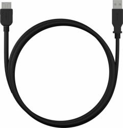 YENKEE YCU 014 BK USB Type-A apa - USB Type-A anya 2.0 Hosszabbító kábel - Fekete (1.5m) (YCU 014 BK)