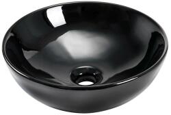 Osculati Chiuveta semisferica din ceramica, negru, 365x140mm (50.188.88) Chiuveta