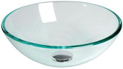 Osculati Chiuveta semisferica din sticla transparenta, 280x105mm (50.189.34) Chiuveta