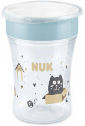 Nuk Cană de tranziție NUK - Magic Cup, 8 m+, 230 ml, pisică și câine, gri (10255684)