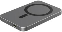 RealPower PB-5000 MAG Power Bank 5000mAh - Szürke (414906) (414906)