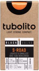 Tubolito S-Tubo Road 622 x 18-32 országúti TPU belső gumi, FV80 (80 mm hosszú presta szeleppel), fekete szeleppel