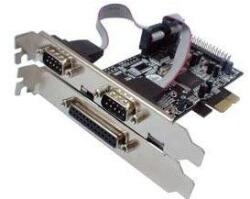 Longshine Controller PCIe 2x Seriell 1x Parallel (RS232C) retail (LCS-6322M) (LCS-6322M)