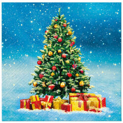 PAW - Törlőkendő L 33x33cm Christmas Tree Gifts