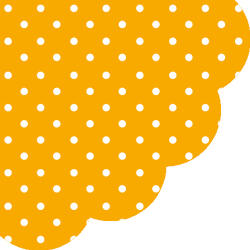PAW - Törlőkendő R 32 cm Dots Orange