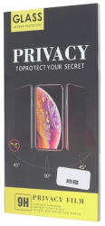  Full Screen Privacy, Anti-Glare, betekintés védett, sötétített lcd kijelző üvegfólia, ütésálló védőfólia Apple iPhone 14 Pro Max fekete (6, 7", 9D, 9H)