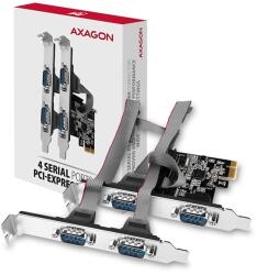 AXAGON PCEA-S4N 4 db soros portos 1 sávos PCI-Express kártya (PCEA-S4N) - hyperoutlet