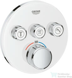 GROHE Grohtherm SmartControl termosztátos színkészlet, fehér üveg 29904LS0 (29904LS0)