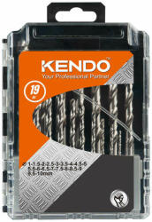 Kendo csigafúró klt. HSS-G 19db/szett 1, 0-10, 0/0, 5 P-Box 11603233 (291201)