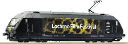 Roco 7510020 Villanymozdony, Re 460 072-2, Locarno Film Festival, Leopárd-festés, SBB VI, hangdekóderrel (9005033061999)