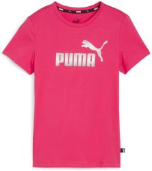 PUMA Gyerek szabadidő rövid ujjú pólók Puma ESS+ LOGO TEE K rózsaszín 846953-48 - 152 cm