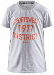 Craft District JR SS T-shirt Rövid ujjú póló 1907210-950000 Méret 146