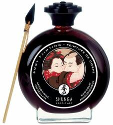 Shunga Vopsea de Corp Afrodiziaca aroma de ciocolata Shunga Chocolate Body Painting 100 ml