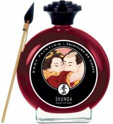 Shunga Vopsea de Corp Afrodiziaca aroma de sampanie si capsuni Shunga Champagne & Strawberry Bodypaint 100 ml