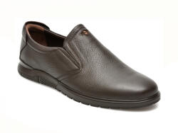 Otter Pantofi casual barbati, piele naturala, OT556 maro inchis - 41 EU