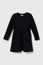 Tommy Hilfiger gyerek ruha sötétkék, mini, harang alakú - sötétkék 122 - answear - 20 990 Ft