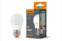 Videx G45 LED izzó 7 W-os natúr fehér E27-es foglalattal (VLE-G45E-07274)
