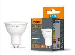 Videx GU10-es foglalatú 7 W-os SMD LED izzó natúr fehér (VLE-MR16e-07104)