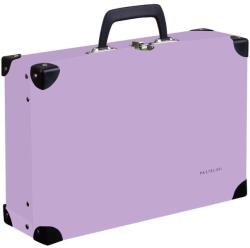 Oxybag Laminált bőrönd szögletes láncos PASTELINI lila