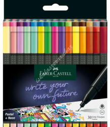 Faber-Castell Tűfilc Faber-Castell Grip 30 darabos készlet - 151630