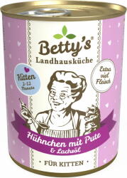Betty's Kitten macskatáp - Csirke és pulyka - 400 g