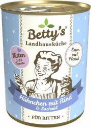 Betty's Kitten macskatáp - Csirke és marha - 400 g